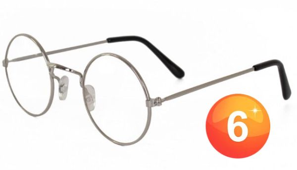 Granny glasses without glass