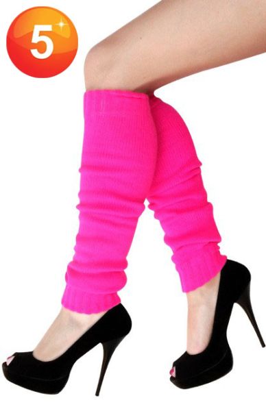 Leg warmers pink