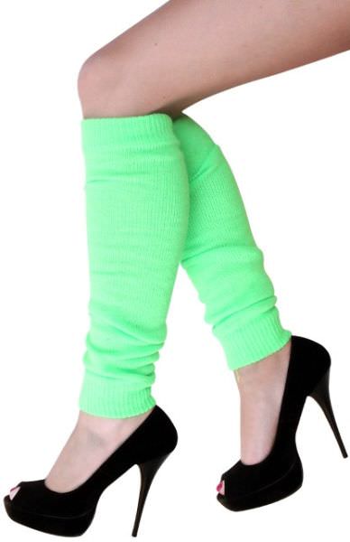 Leg warmers Fluor green