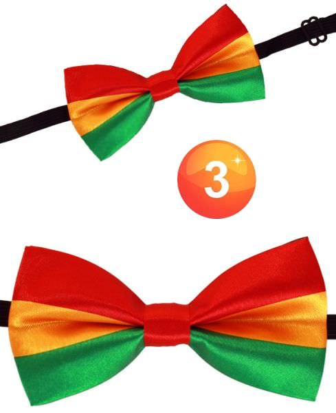 Bow tie red yellow green