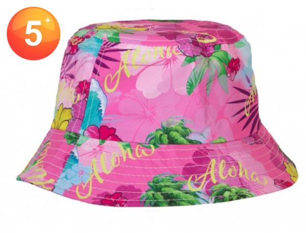 Pink Bucket Hat Beach Sun Hat Fishing Hat