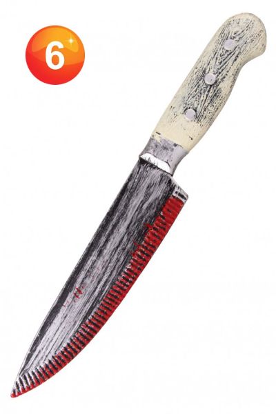 Horror Killer Knife with Blood