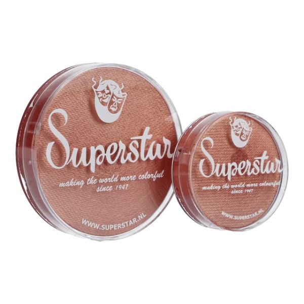 Superstar Face Paint Rose Peach with glitter Shimmer