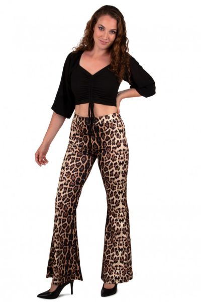 Flared Pants leopard print