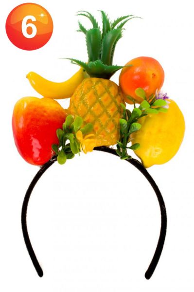 Diadem Hawaii tropical fruit headband tropical carnival
