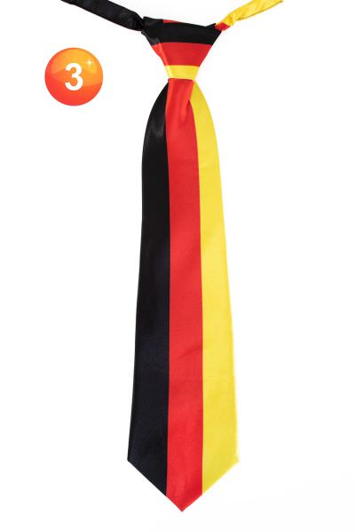 Necktie flag Germany