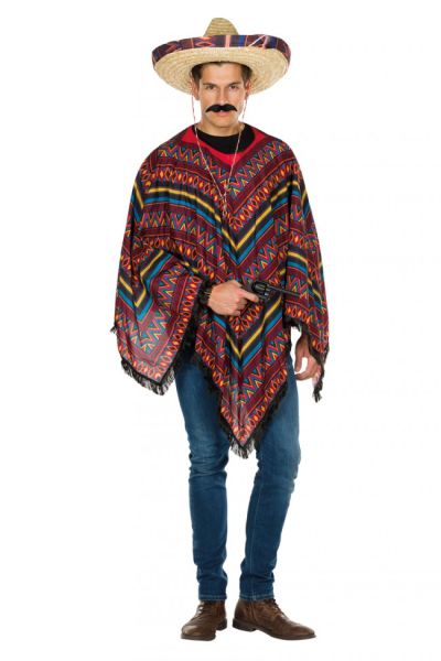 Colourful South American Poncho