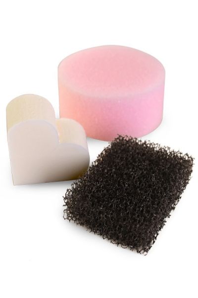 Profi Spronge-set pink sponge stopper sponge latex sponge