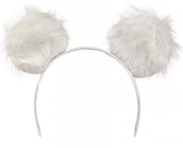 Diadem white ears plush