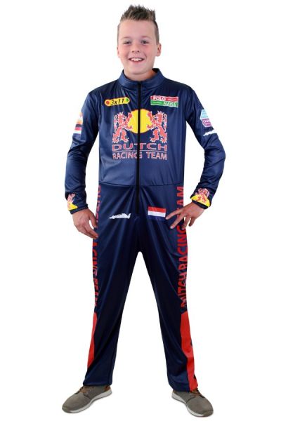 Formula 1 overall costume for children - F1 racing driver suit