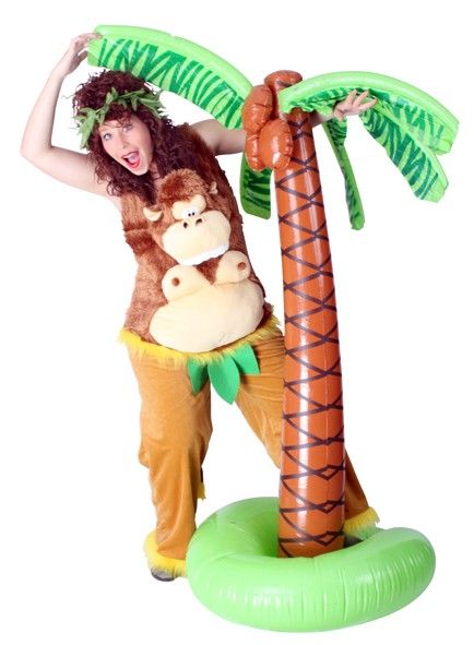 Funny outfit crazy monkey plush