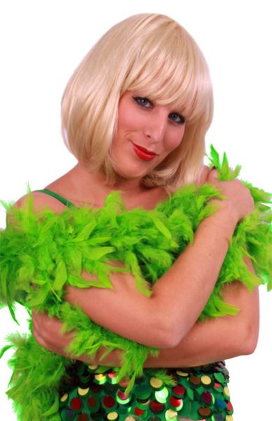 Burlesque Feather Boa green