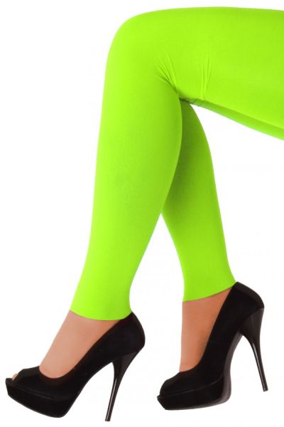 Leggings fluorescent green
