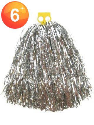 Cheerball ring handle silver pumpkins