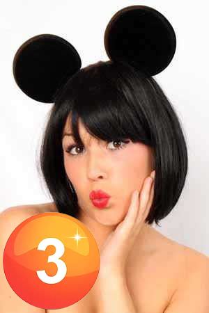 Headband Mickey Mouse ears