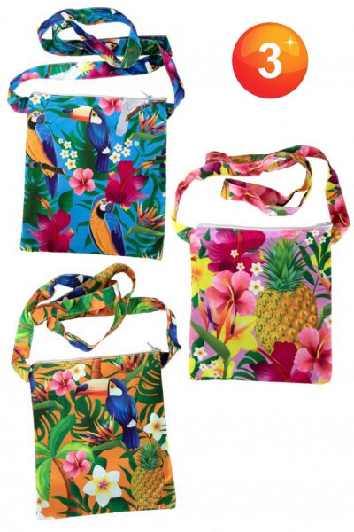 3 Tropical beach bags