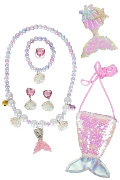 Children's Mermaid Set Pink