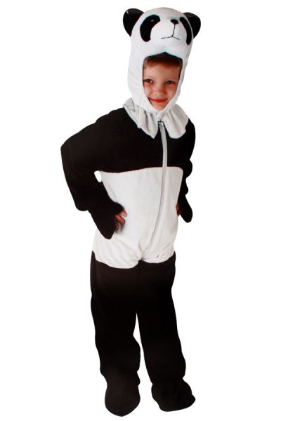 Panda costume plush children