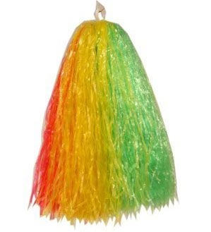 Cheerball ring handle red - yellow - green pumpkins