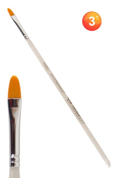 PXP paintbrush flat with rounded topic size 5mm