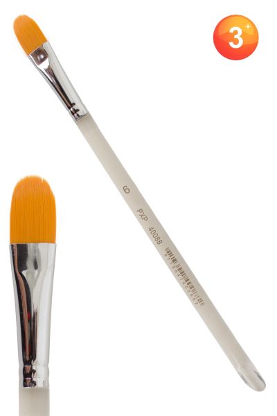 PXP paintbrush flat with rounded top 10 mm wide