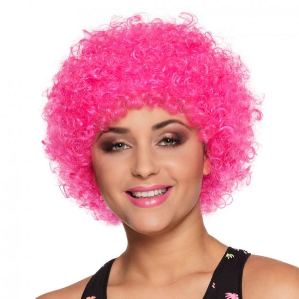 Fluor Pop Wig Pink