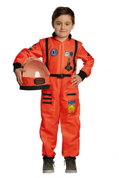 Astronaut orange child