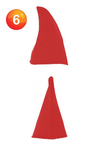 Smurfs hat gnome hat Red