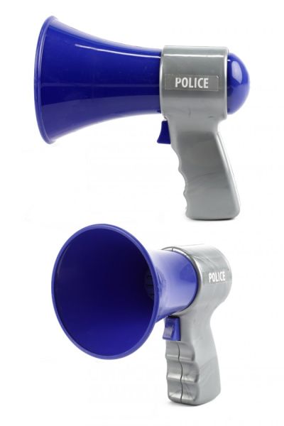 Police megaphone - megaphone toy