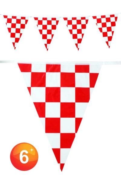 Flagline Red White Checkered