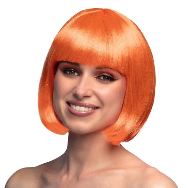 Wig orange with Bobline