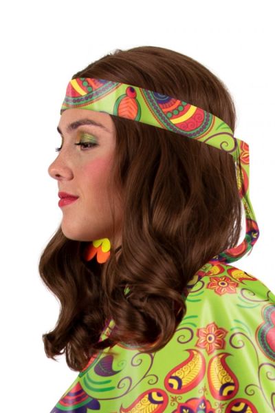 Hippie Paisley bandana headband