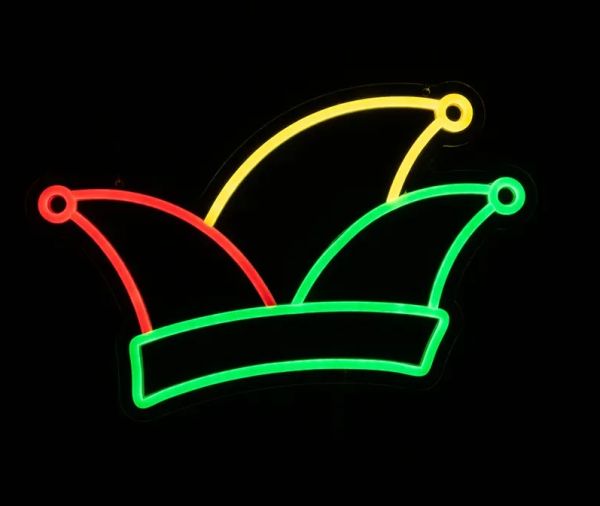 LED neon sign Princely cap