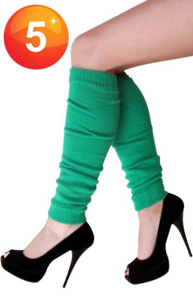 Legwarmers green