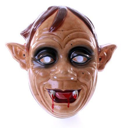 Zombie mask with pointed ears