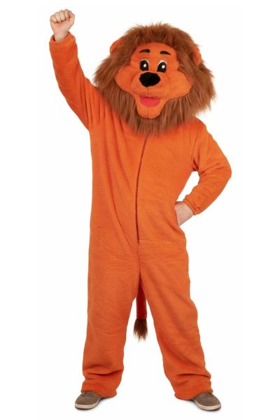 Plush Mascot Orange Lion