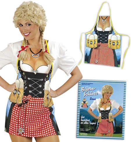 Oktoberfest clothing Beer apron Bayern Zenzi