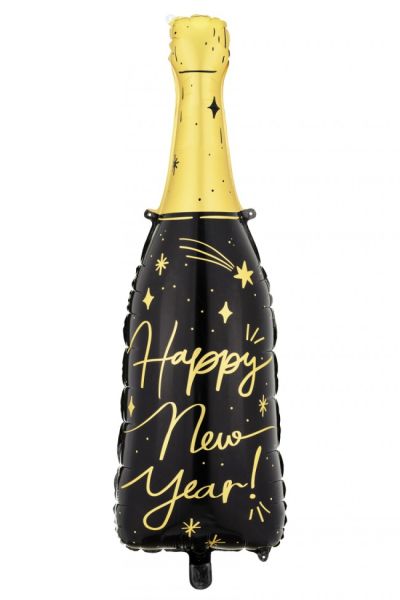 Foil Balloon Bottle Happy New Year