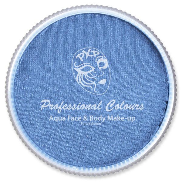 PXP Aqua blue metallic face paint PartyXplosion