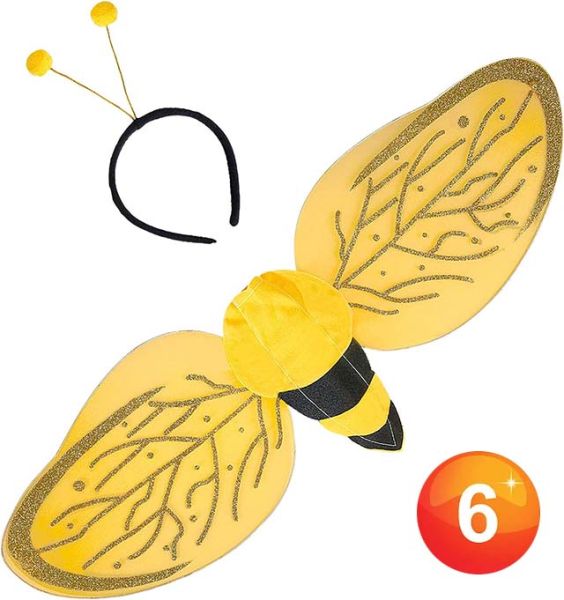 Bee wings with diadem