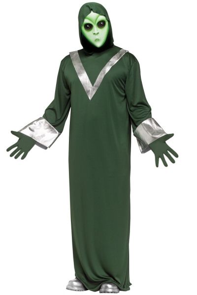 Green Alien costume