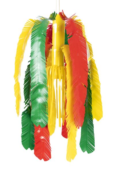 Fountain red yellow green