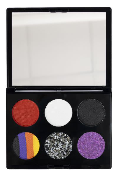 PXP Face Paint mixed Halloween palette