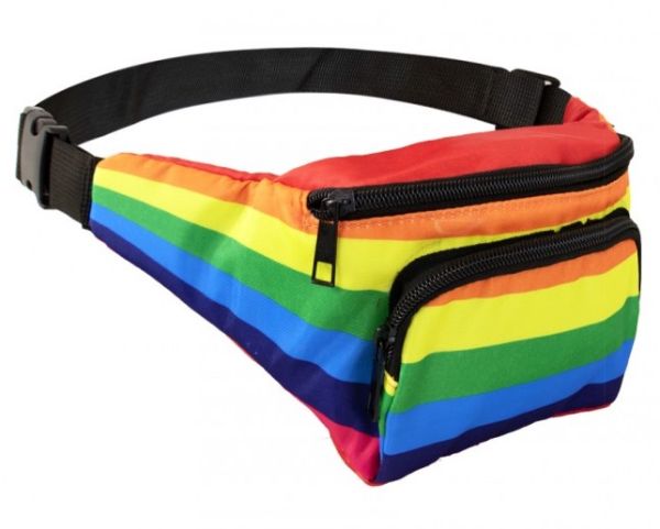 Hip/belly bag rainbow