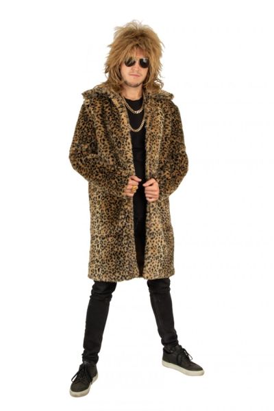 Pimp Party fur coat panther men
