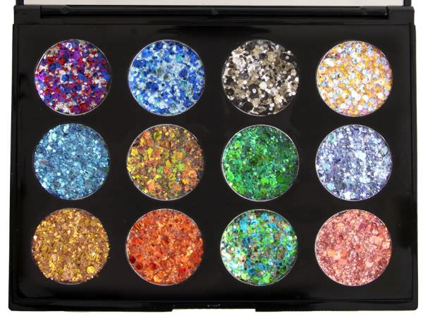 PXP Palette L'Automne pressed chunky glitter cream