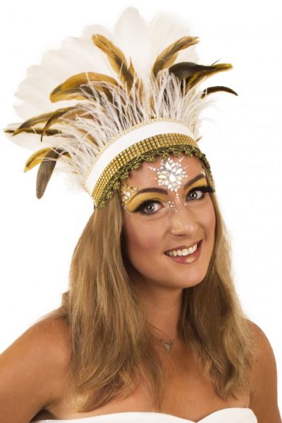 Indians feather headdress Conchita