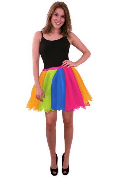 Tulle skirt rainbow
