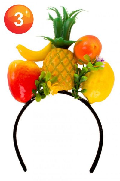 Diadem Hawaii tropical fruit headband tropical carnival