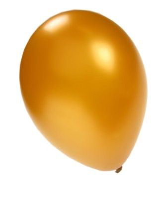 Quality balloon metallic gold